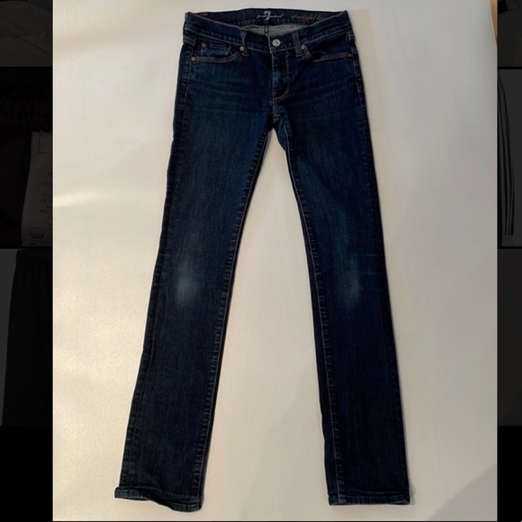 7 For All Mankind - straight leg jeans - size 27 - Picture 1 of 6